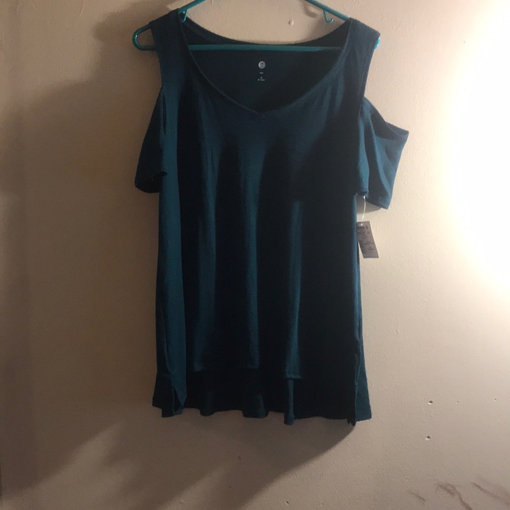 cold shoulder t-shirt